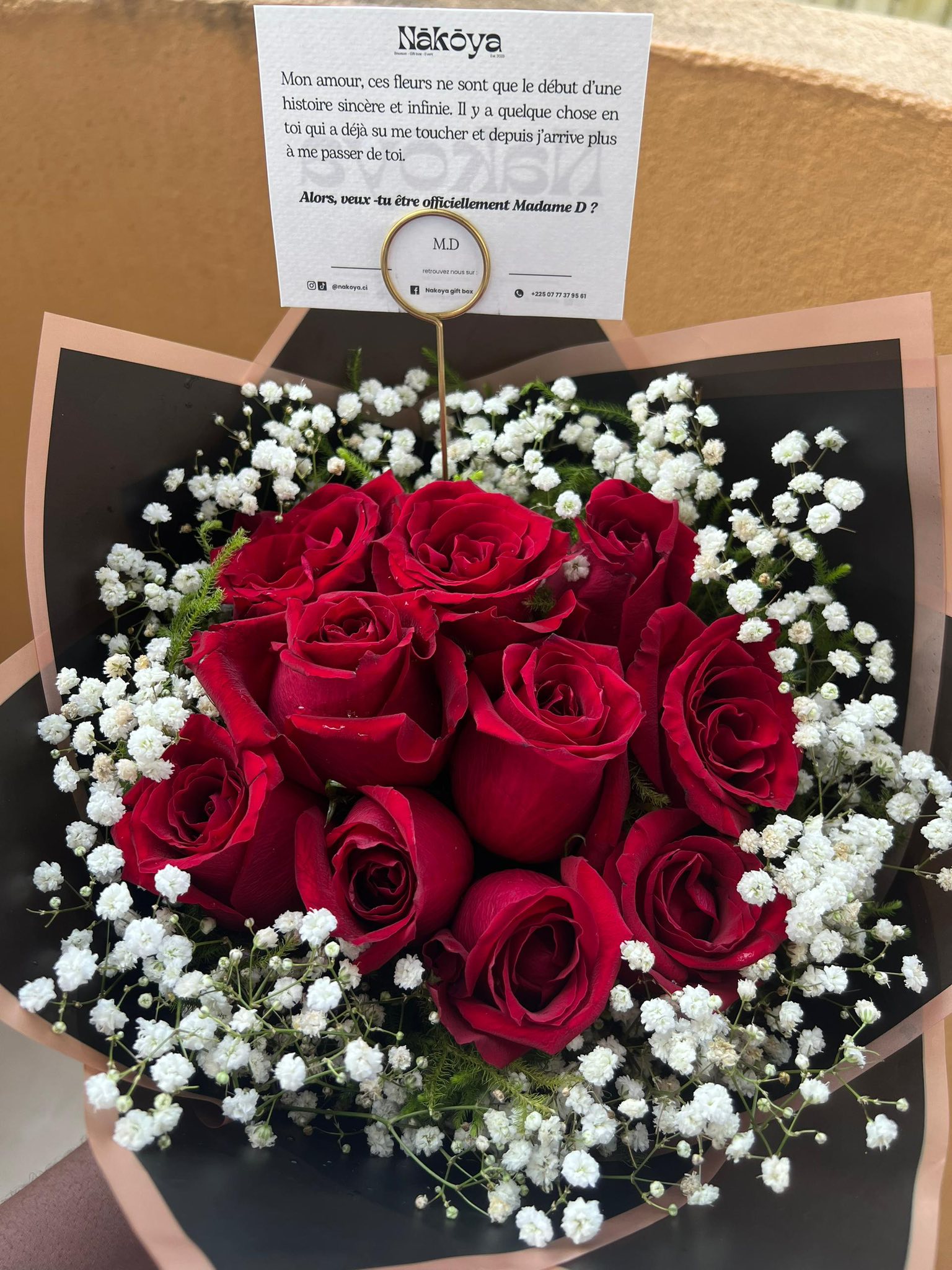 Bouquet S 10 Roses